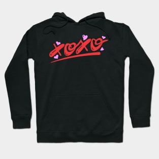 Hugs and Kisses xoxo - Valentine's Day Hoodie